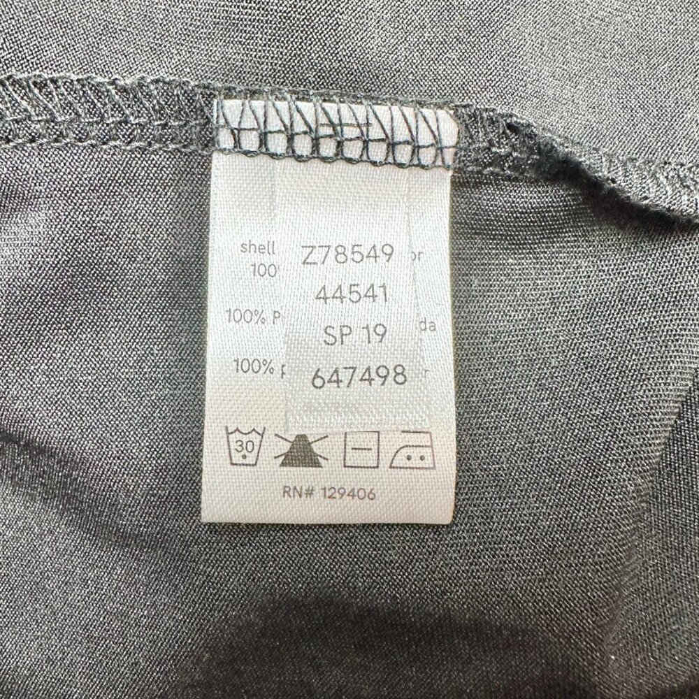 Venus Black Ribbed Knit Long Sleeve Sweater Dress 2X Flared Hem Lightweight NWT - Picture 16 of 16